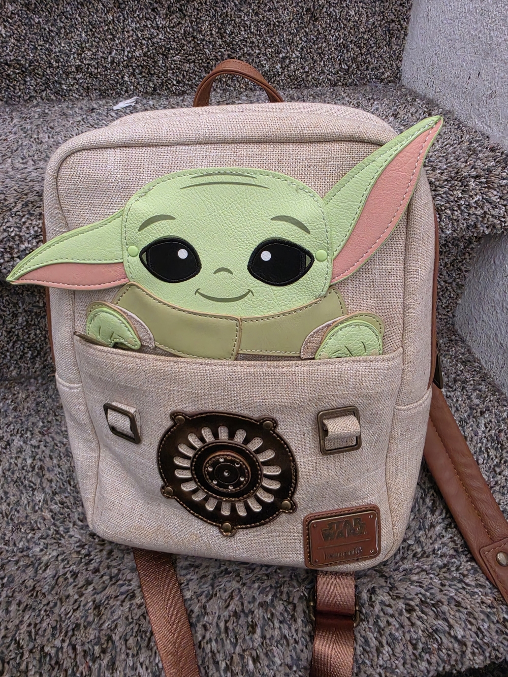 Loungefly Star Wars Grogu The Child Mini Backpack